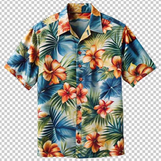 Farbiges hawaiianisches hemd