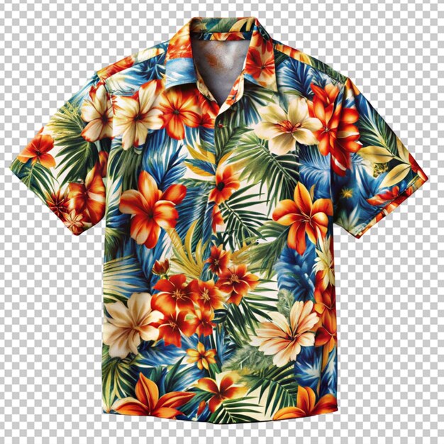 Farbiges hawaiianisches hemd