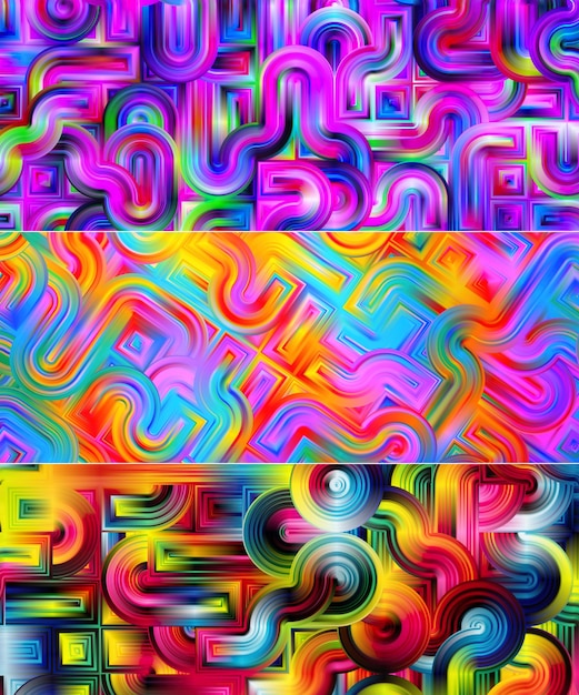 Farbiges Hintergrundpaket
