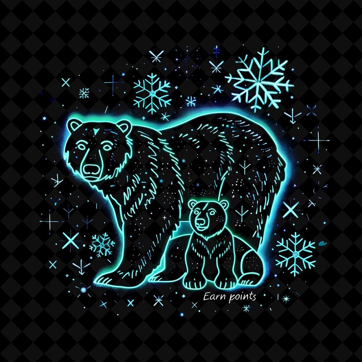 PSD fascinante aurora borealis efecto de ganar puntos texto con diseños decorativos de ventas de png y2k