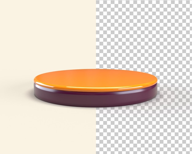 Fase del prodotto poduim d'oro 3d