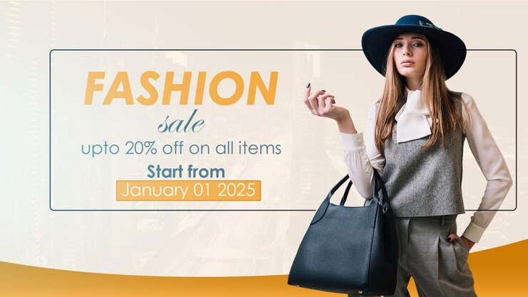 PSD fashion sale up to 20 off on all items