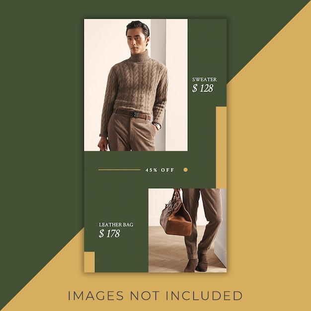 Fashioninstagram Banner Stories Minimalist And Elegant