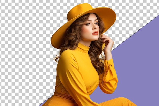 PSD fashionista png illustration