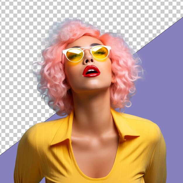 PSD fashionista png illustration