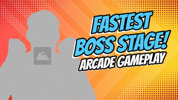 Fastest Boss Stage Arcade Gameplay