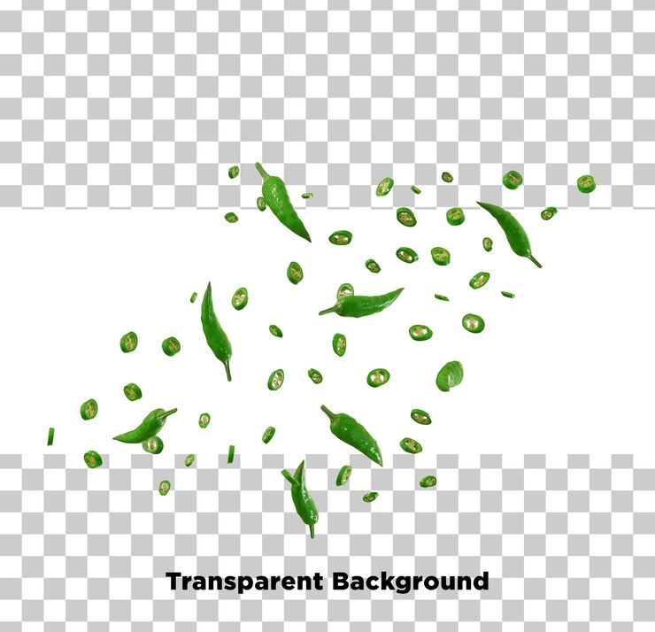 PSD fatias de pimentão verde 01