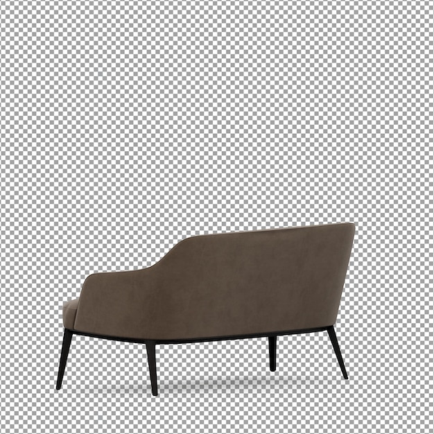 Fauteuil Minimaliste En Rendu 3d