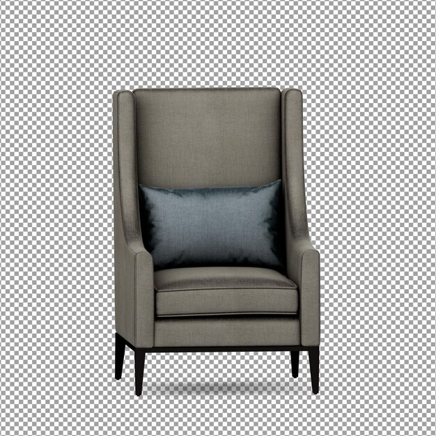 Fauteuil Minimaliste En Rendu 3d