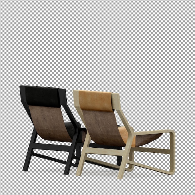 Fauteuil Minimaliste En Rendu 3d