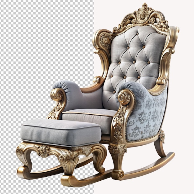 PSD fauteuil roulant d'inspiration baroque et ottoman