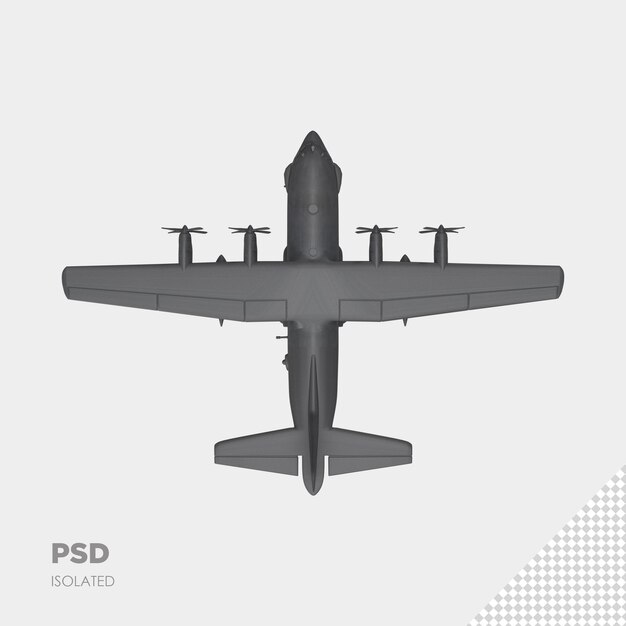 PSD fechar no avião isolado