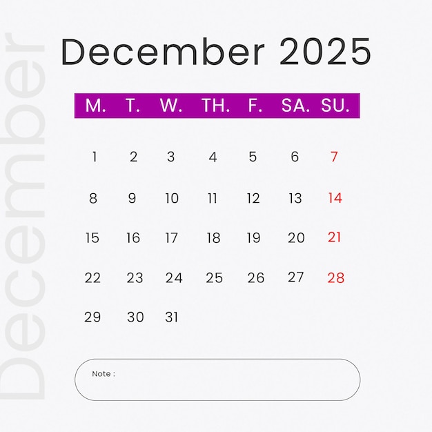 Fechas en el diseño de plantillas de ideas de calendario innovadoras
