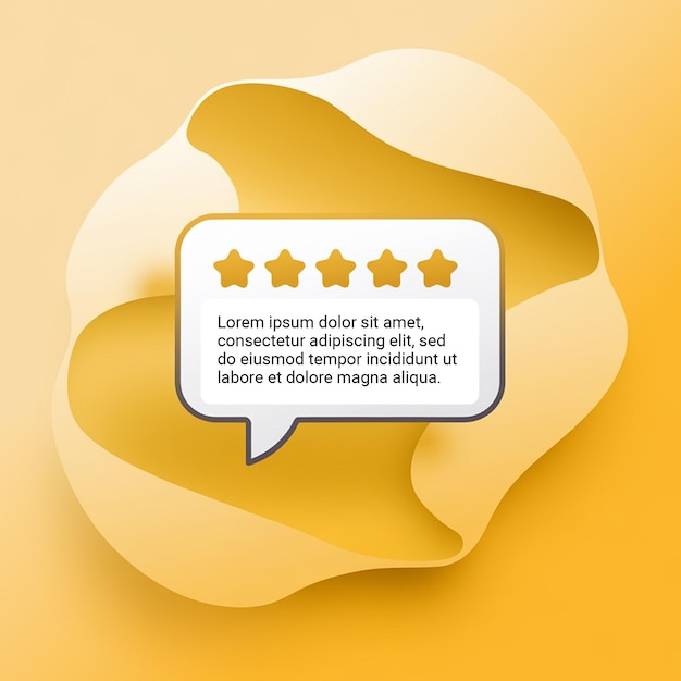 Feedback e recensioni dei clienti modello di post Instagram