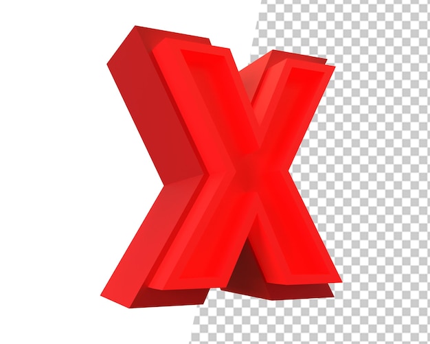 Fehlersymbol falsches Zeichen 3d