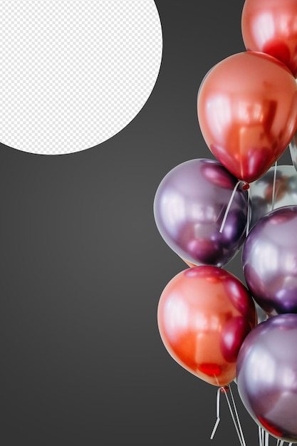 Feier-Ballon-Hintergrund PNG
