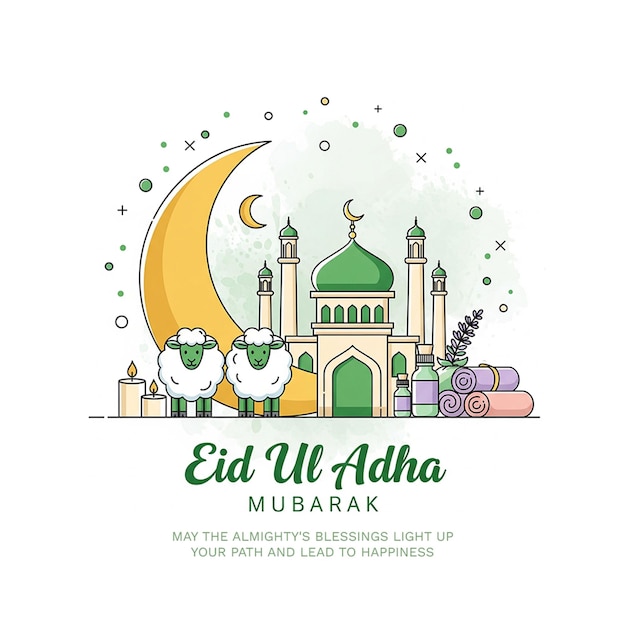Feier des Eid Ul Adha Mubarak