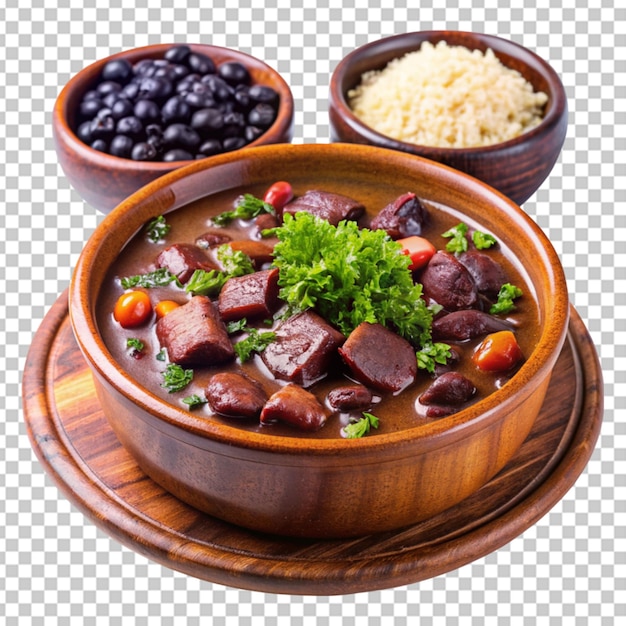 PSD feijoada un estofado abundante de frijoles negros