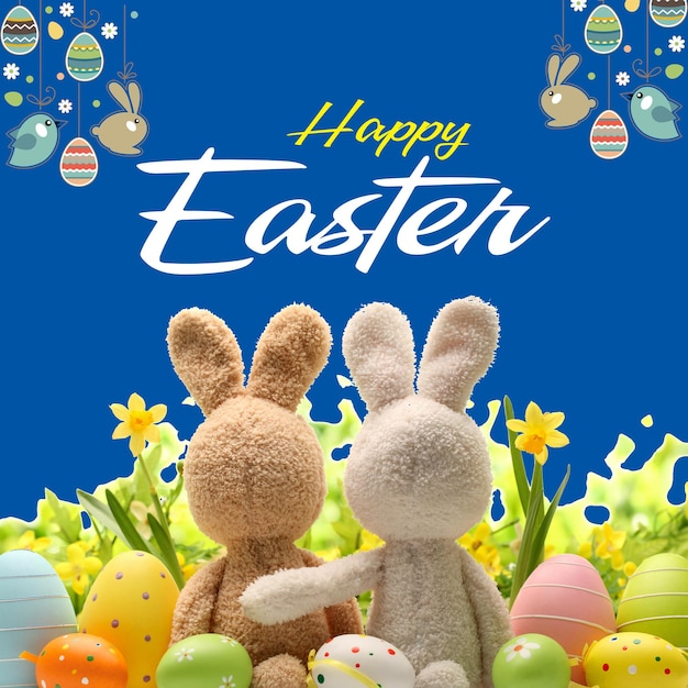 Felice coniglietto di Pasqua