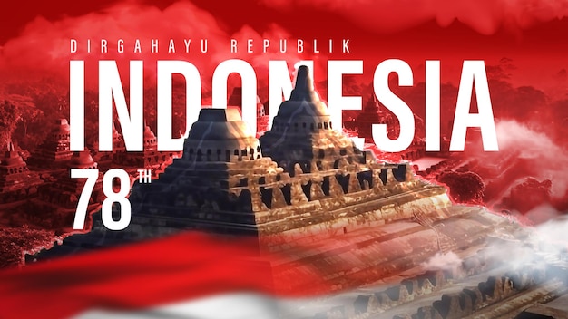 Felice Festa dell'Indipendenza dell'Indonesia 17 agosto