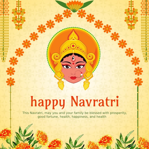 Felice Navratri Saluto India Festival Instagram Post