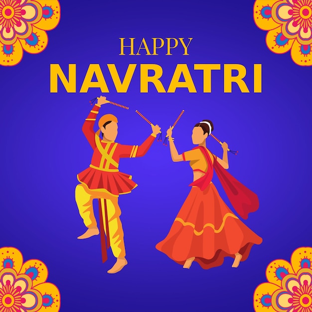 Felice Navratri Saluto India Festival Instagram Post