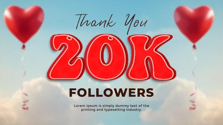 PSD felicidades por sus 20k seguidores en línea y el público como