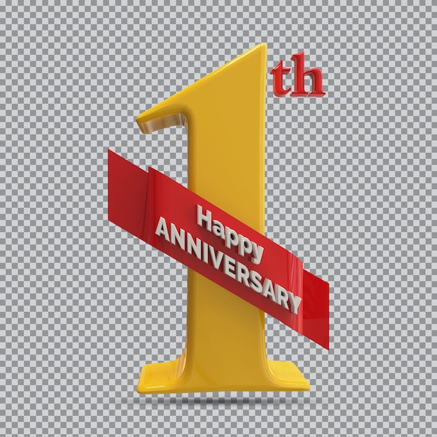 Feliz Aniversário 1 º