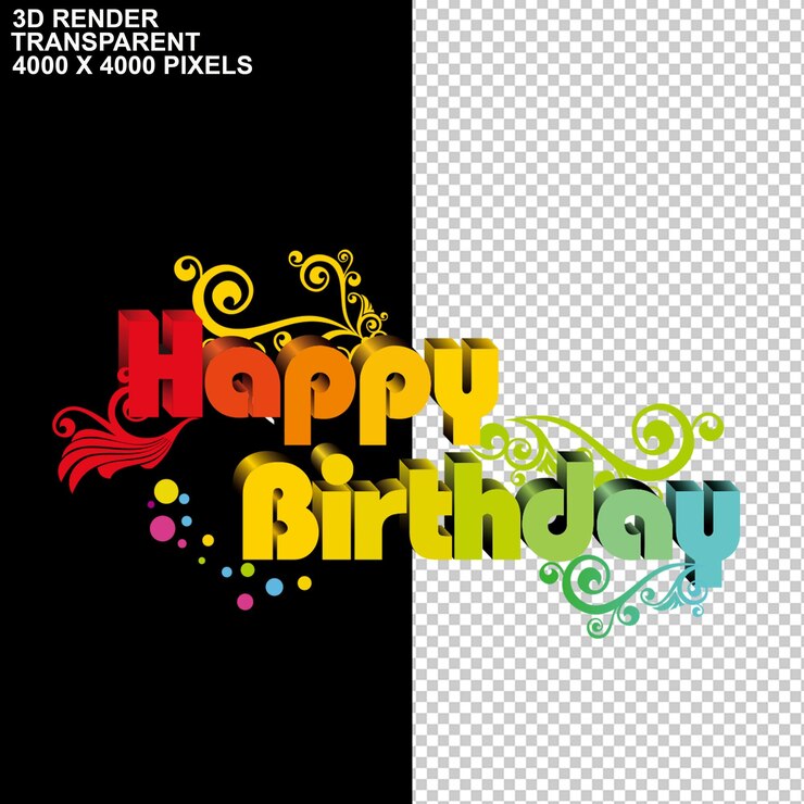PSD feliz aniversário, bolo de aniversário, boné de aniversário, balões de aniversário, texto de aniversário.