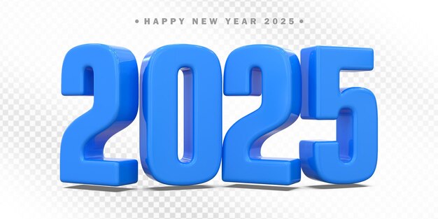 Feliz año nuevo 2024 Azul