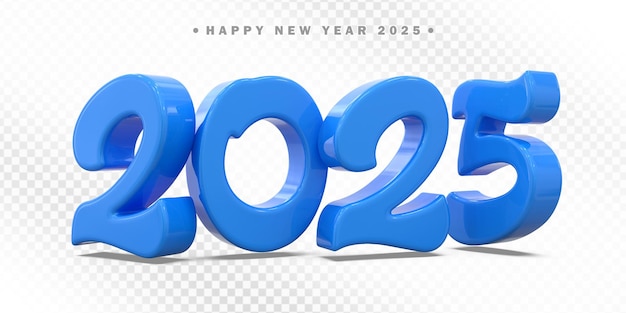 Feliz año nuevo 2024 Azul