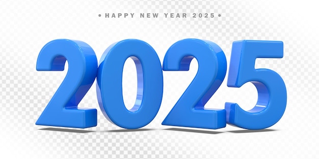 Feliz año nuevo 2024 Azul