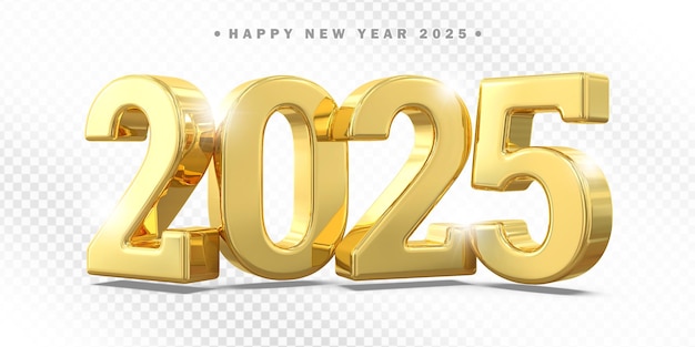 Feliz año nuevo 2024 Oro