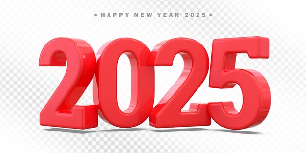 Feliz año nuevo 2024 Rojo