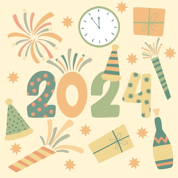 Feliz año nuevo 2024.