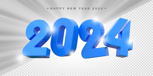 PSD feliz año nuevo 2024.