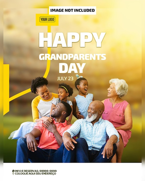Feliz celebración del Día de los Abuelos con la familia