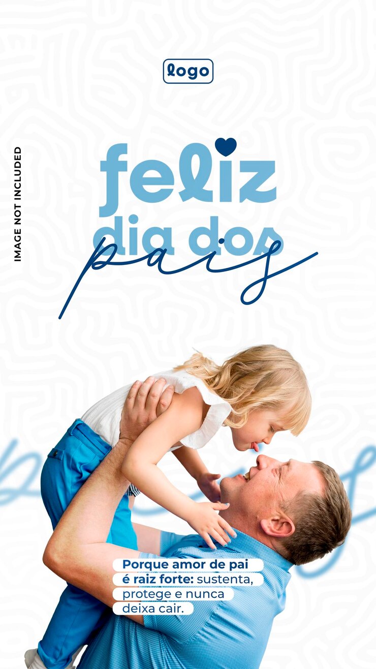 PSD feliz celebración del día del padre