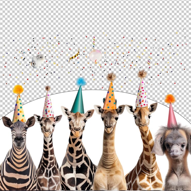 PSD "feliz cumpleaños, hora de celebrarlo".