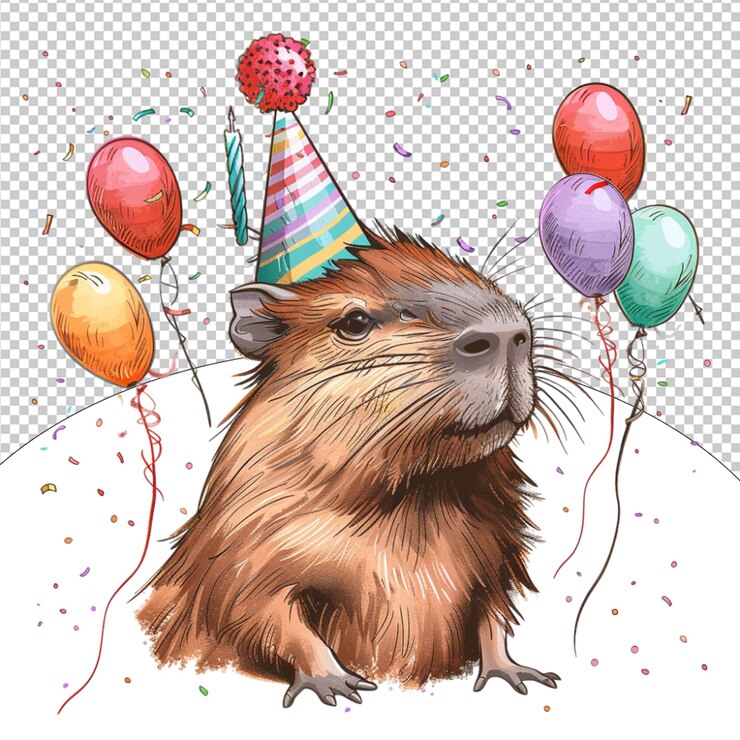 PSD "feliz cumpleaños, hora de celebrarlo".