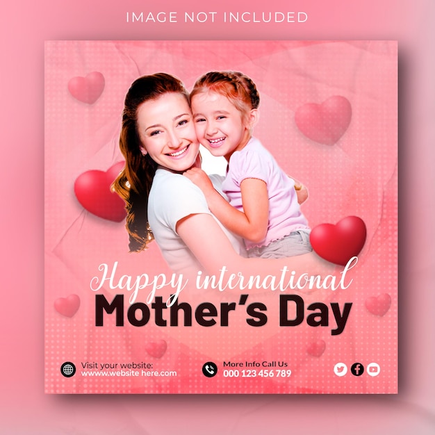 feliz dia das mães mídias sociais dia internacional da mulher 8 de março dia