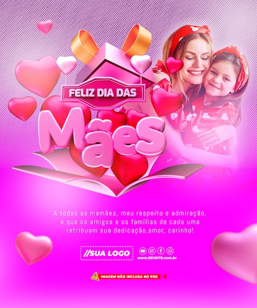 Feliz Dia das Mes Data Comemorativa Redes Sociais (Día Feliz de las Mis Datos Comemorativas de las Redes Sociales)