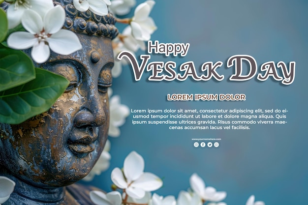 PSD feliz dia de vesak