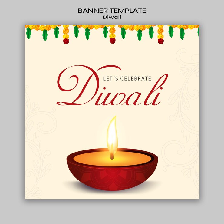PSD feliz día de diwali