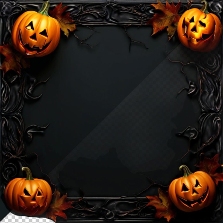 PSD feliz día de halloween