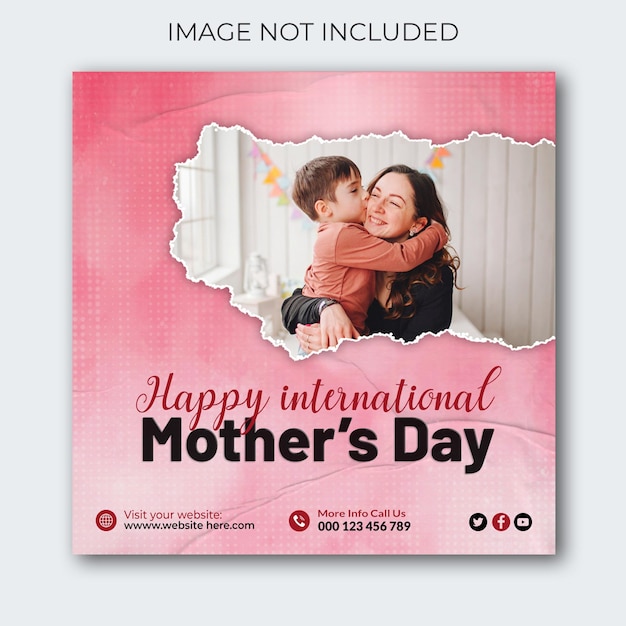 Feliz Dia Internacional da Mãe
