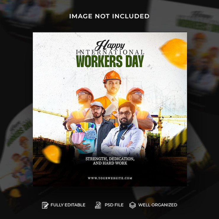 PSD feliz dia internacional dos trabalhadores