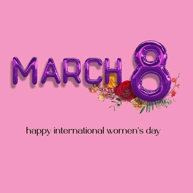 Feliz día internacional de la mujer