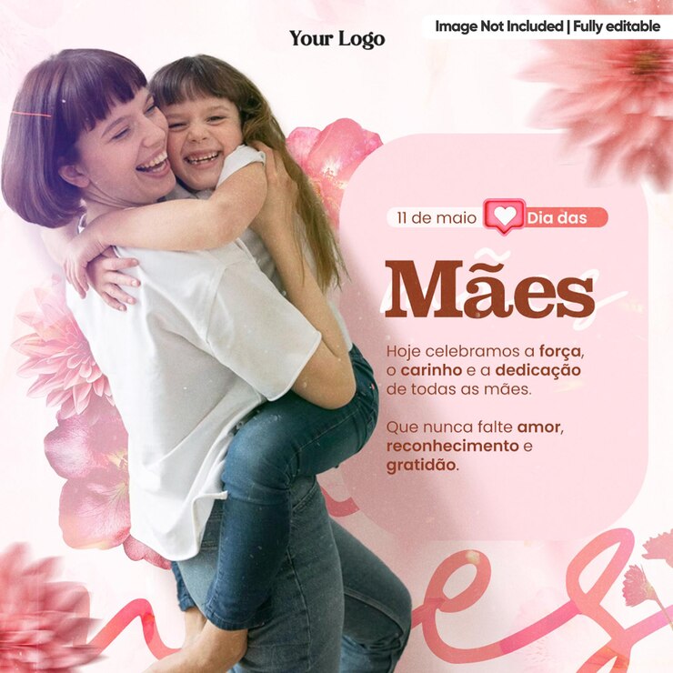 PSD feliz día de la madre celebrando el amor, el cuidado y la gratitud