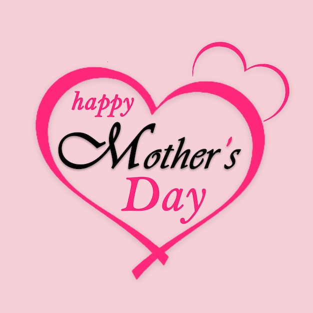 Feliz día de las madres en las redes sociales, plantilla de publicación de Instagram y texto decorativo elegante para el día de la madre.